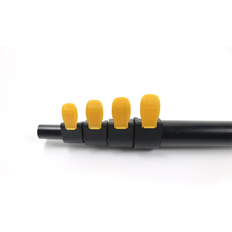 Lightweight aluminum alloy telescopic pole